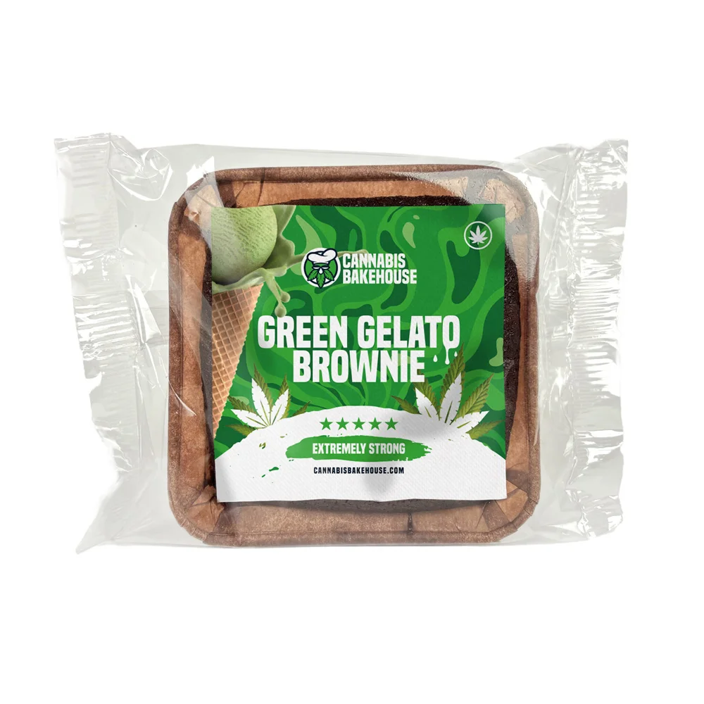 Green Gelato Brownie