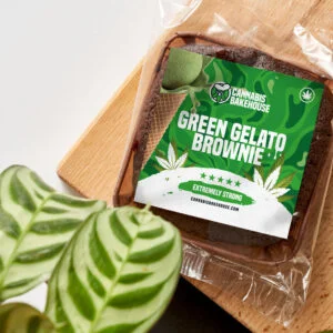 Green Gelato Brownie