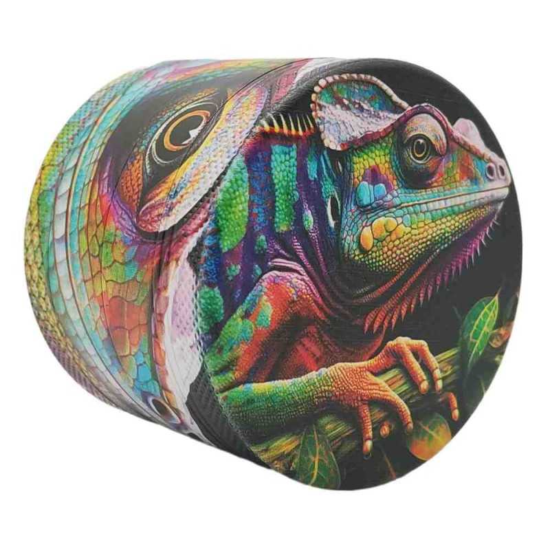 amoladora-4-piezas-xl-aluminio-55mm-serie-animales-salvajes-diseño-3-camaleon