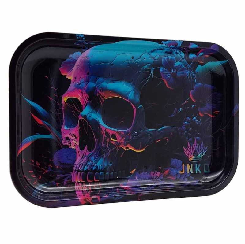 Drehtablett XXL 29x19cm Psychedelic Series Design 10 Skull 1