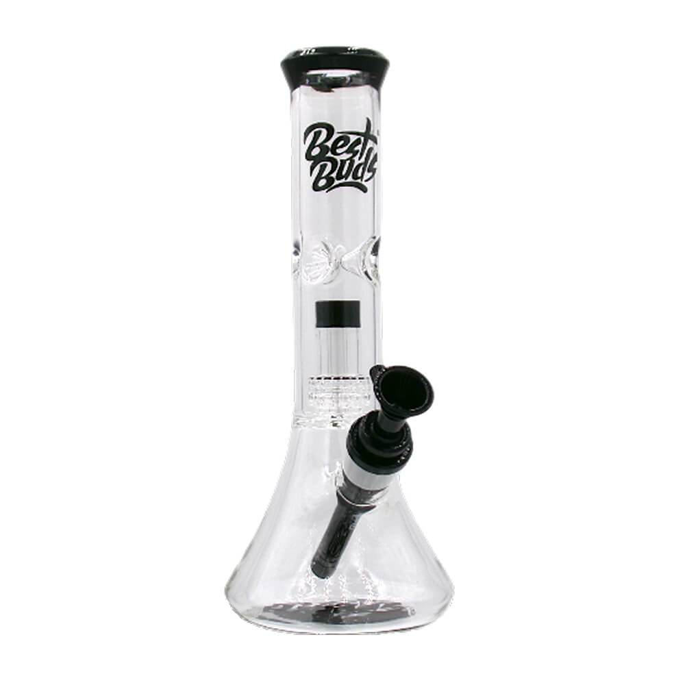 Best-Buds-Transparent-Glass-Bong-Beaker-Ice-Perc-28cm-Wholesale-8