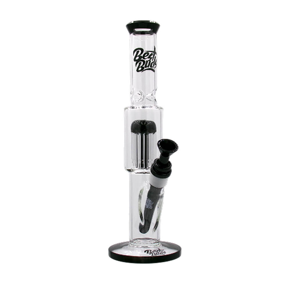 Best-Buds-Transparent-Glass-Bong-Straight-Tree-Perc-33cm-Wholesale-8