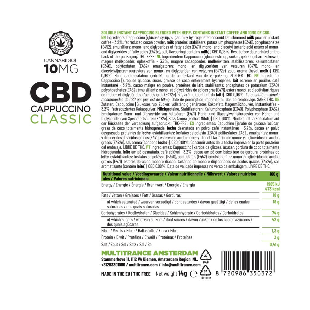 cbd-coffee-ingredients-instant-cappuccino-ingredients-canna143-ingredients