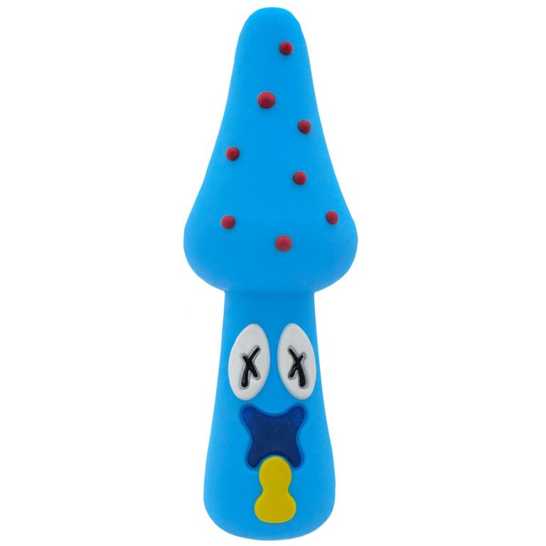 wholesale-mushroom-silicone-pipe-blue-10cm-1-768×768