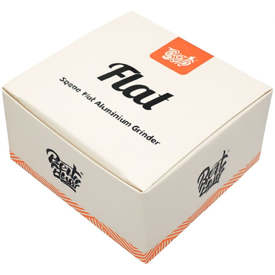 Best-Buds-Flat-Square-Aluminium-Grinder-2-Parts-50mm-Rust-2-900×900