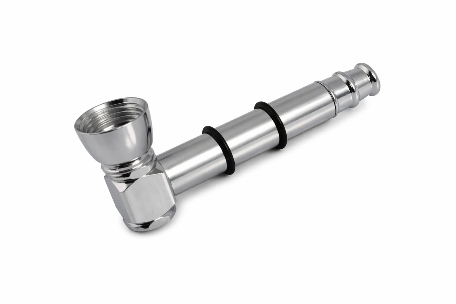 Aluminium silver pipe