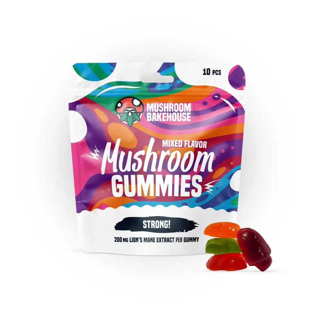 Mushroom Gummies – Mixed Pouch (40g)