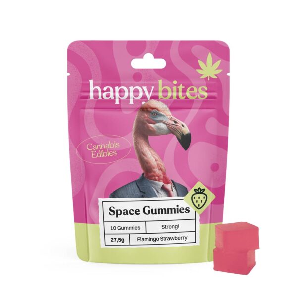 Space Gummies Flamingo Strawberry