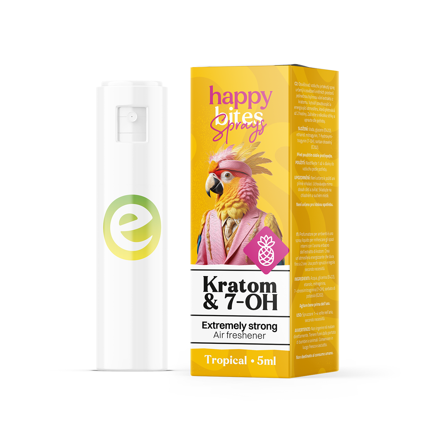 Happy Sprays Tropical (Kratom & 7-OH)